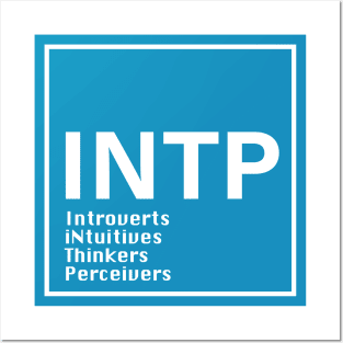 INTP MBTI Posters and Art